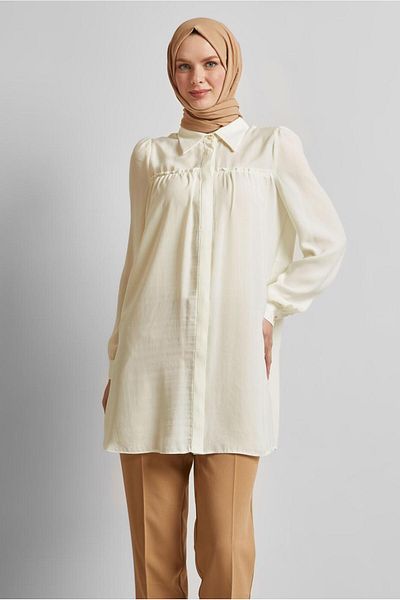 Alvina Shirt Collar Tunic 45415