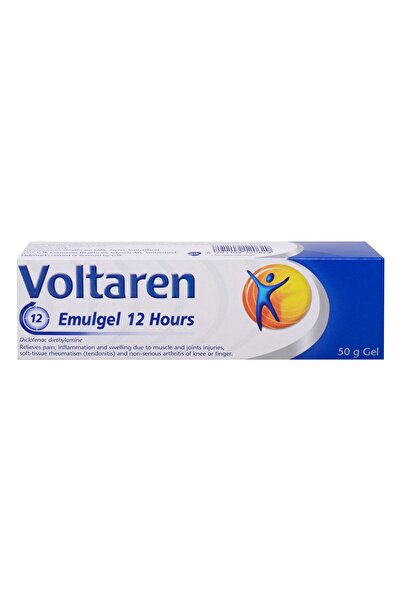 voltaren جل إمولجيل لتسكين الألم ٥٠ غرام | سريع المفعول ومضاد للالتهابات في العضلات والمفاصل