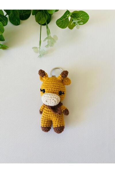 Adenya AMİGURUMİ ZÜRAFA ANAHTARLIK