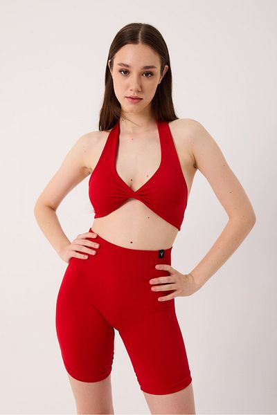 cervus Amara High Waist Tummy Control Seamless Shorts
