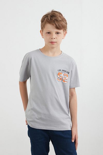 Fulla Moda Μπλουζάκι για αγόρι με στάμπα 92 μπροστά και πίσω