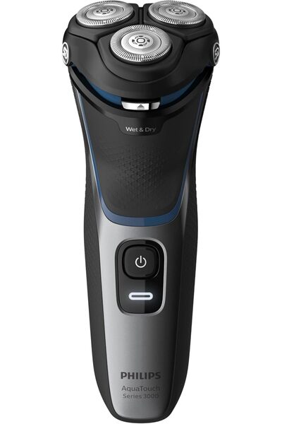 Philips Wet Or Dry Electric Shaver, Black, S3122/50, 2 Years Warranty