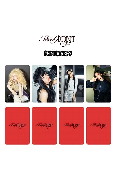 Kpop Dünyasi Baby Dont Cry Photocards