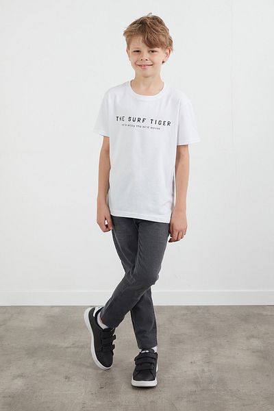 Fulla Moda Tricou pentru băiat 100% bumbac The Surf Tiger Printed