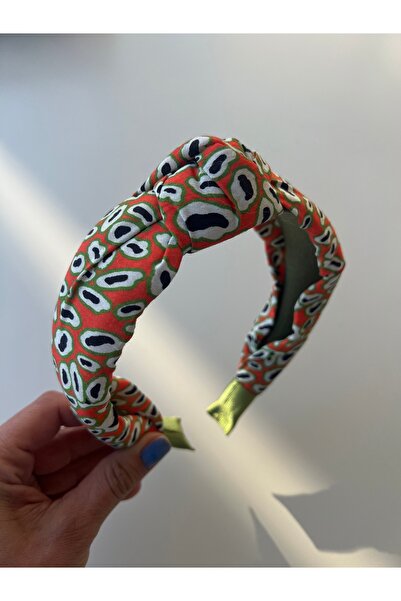 who knows ¿ Desenli düğümlü kumaş taç bandana