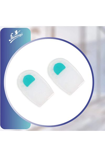 Flamingo Premium Silicone Heelcare Pad Pair Medium (M)