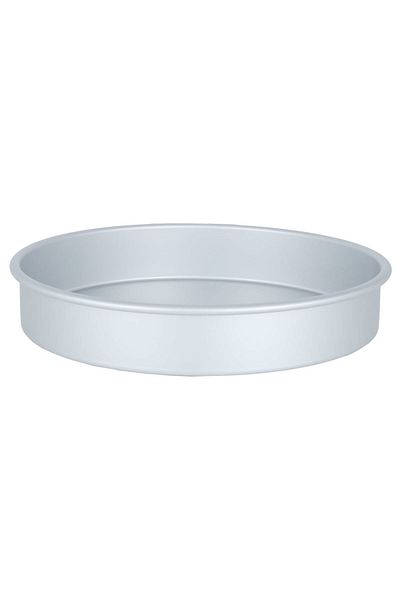 Alsaif Gallery Aluminum Cake Tray Alsaif Gallery, 37x37x5 cm - Silver
