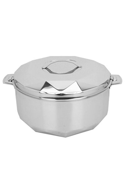 Generic Al Saif Gallery Steel Food Container, 15 Liter - Silver