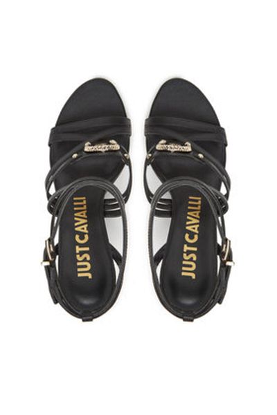 Just Cavalli Sandale damă negre JUST CAVALLI-78RA3S34 ZS984 899 BLACK