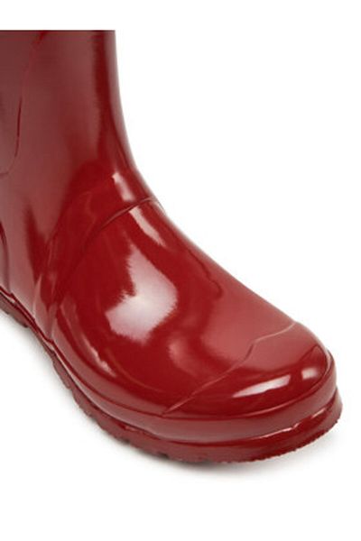 Hunter Women's Wellington Boots red HUNTER-WFS1000RGL MILITARY RED