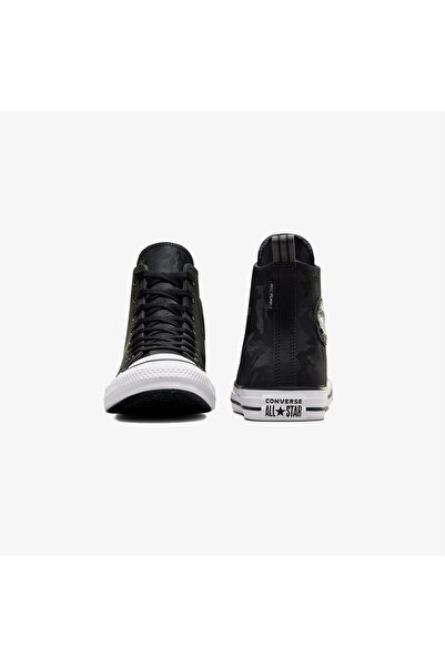 Converse Chuck Taylor All Star Unisex Μαύρο Δερμάτινο Sneakers