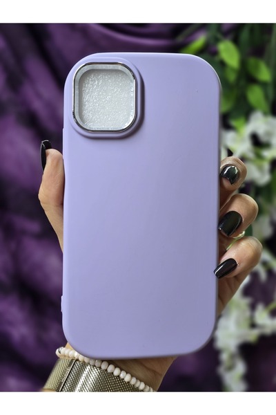 Magic Ring حافظة سيليكون أرجوانية غير لامعة متوافقة مع هاتف آيفون 11 مع إطار ...