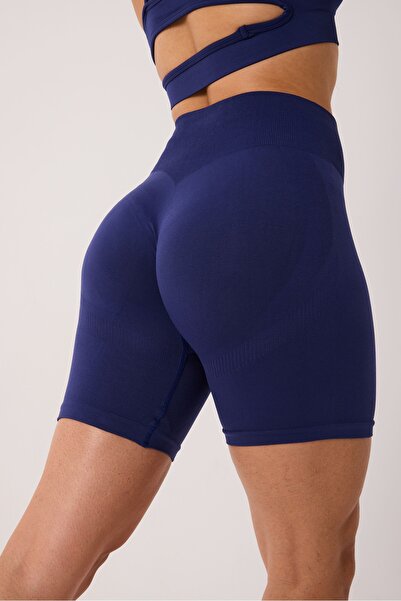 cervus Pantaloni scurți sport Luma talie înaltă Shaper elastic și efect modelator fără cusături Pantaloni scurți cu jambiere