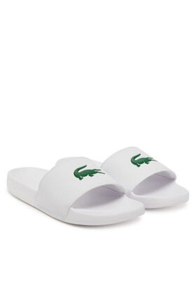 Lacoste Men's Flip-flops white LACOSTE-749CMA0041 082 WHT/GRN