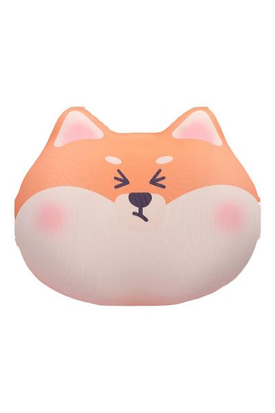 COOYA Yellow Corgi Ergonomic Mouse Wrist Rest, Kawaii Silky Memory Foam Support, Anti-Skid Base