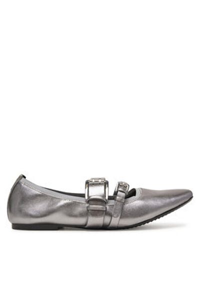 Dkny Balerine argintii pentru femei DKNY-K1511477 NIC NICKEL