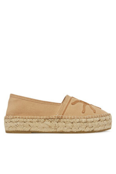 Genuins Espadrile bej pentru femei GENUINS-G106489 SAND