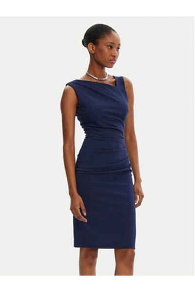 RINASCIMENTO Rochie cocktail albastră pentru femei RINASCIMENTO-CFC0122564003 B056 BLU NAVY