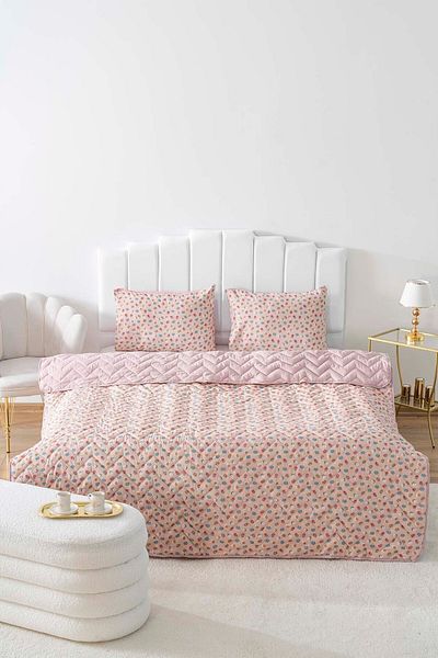 Rivaİstanbul Rossie Quilted Double Cotton Pique & Bedspread