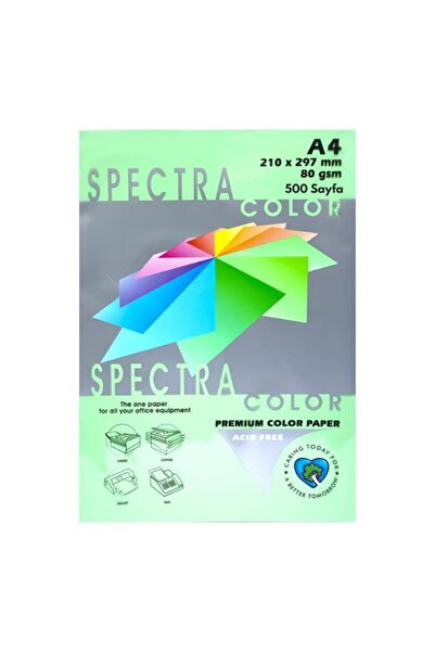 Elit Rulo A4 Color Copy Paper 80 Gr 1 Pack 500 Sheets - Light Green