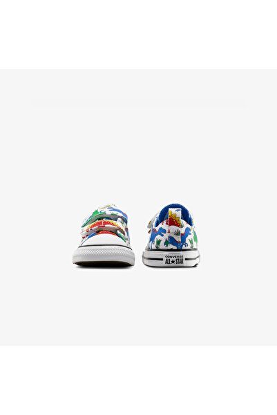 Converse Chuck Taylor All Star Dino Party Easy On Bebek Beyaz Sneaker
