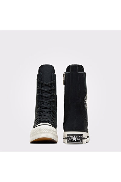 Converse Chuck 70 Plus Unisex Siyah Platform Sneaker