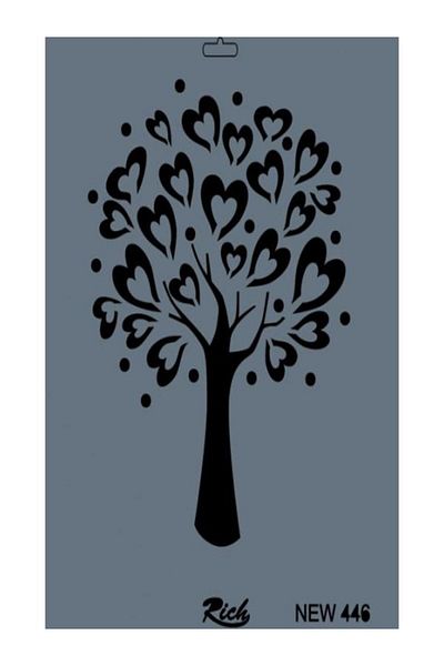 Rich Stencil New Series 446 25X35