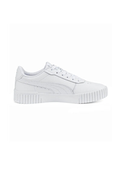 Puma Carina 2.0 Kadın Spor Ayakkabı 385849-02 White-White-Silver