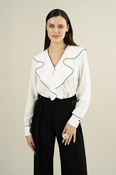 IDYL Belt Buckle Pleated Trousers