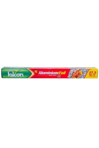 Falcon Heavy Duty Aluminium Foil 7.74m x 45cm | 37.5 sq.ft | Premium Kitchen Roll
