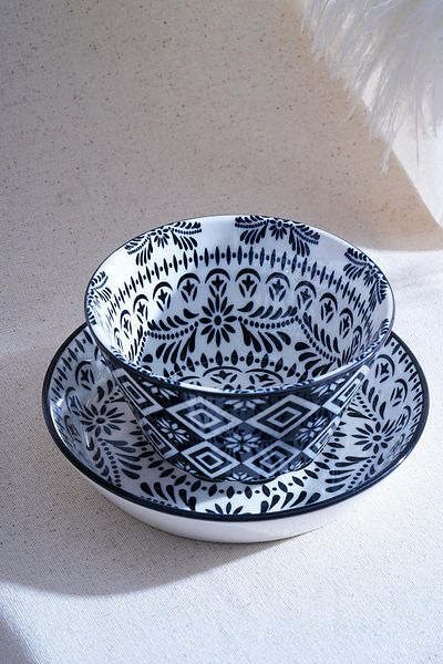 ACAR Willa 2 Piece Bowl and Plate Set