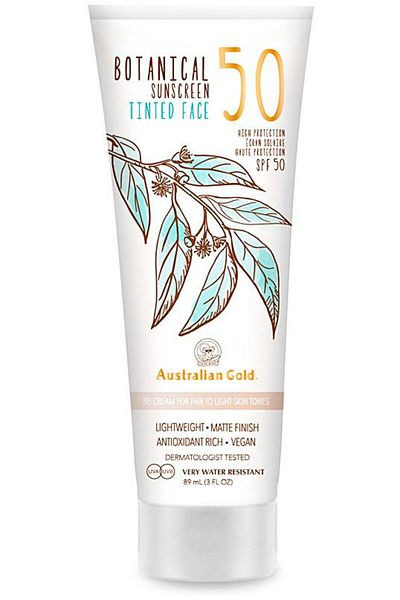 Australian Gold Lotiune Faciala Nuantatoare Cu Factor De Protectie Botanical Spf50 Fair-light 89 ml