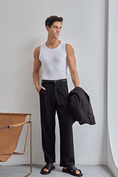 Livio Ferri Apka Men's Halter Neck Lycra Cotton Undershirt