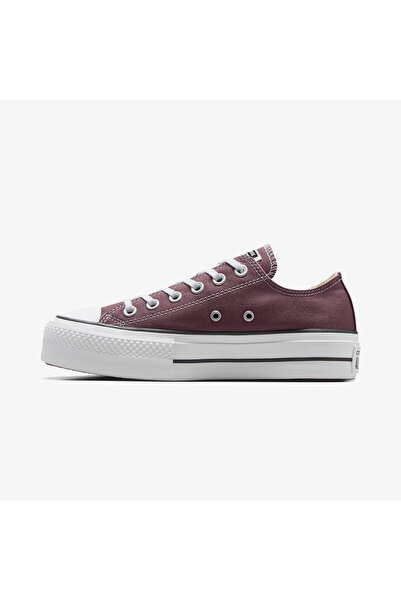 Converse Chuck Taylor All Star Lift Kadın Bordo Platform Sneaker