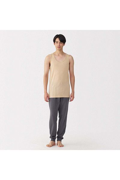 Muji تانك توب من الليوسيل بارد الملمس