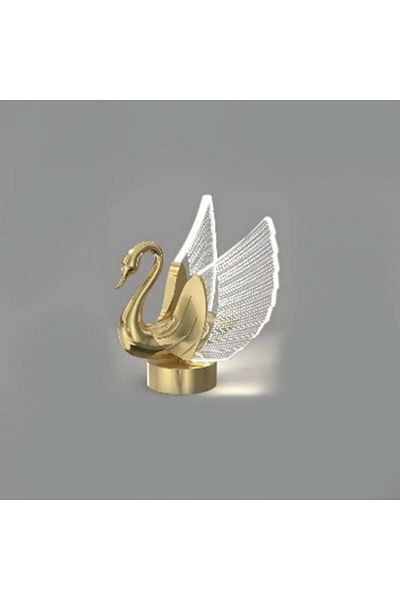 Siera Swan lampshade gold T643