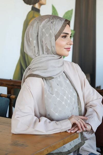 Armine Trend Monogram Σαλί 2