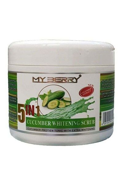MY BERRY 5-In-1 Cucumber Whitening Scrub 500ml