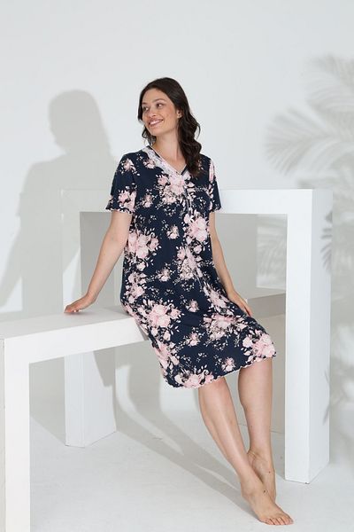Evia Rochie de vară pentru femei Angelique Bamboo cu mânecă scurtă 22530
