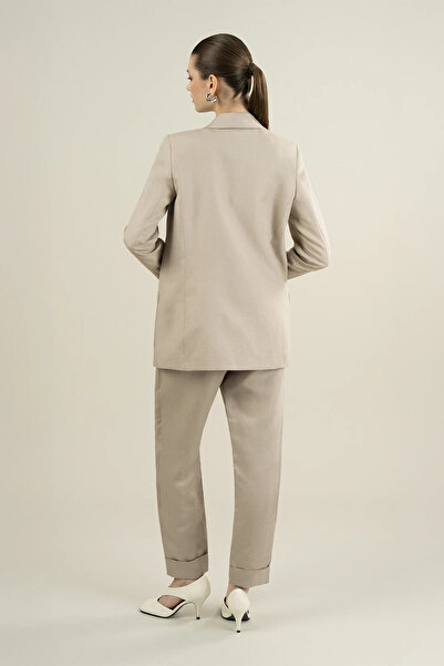 IDYL Duble Paça Pantolon Ceketli Takım