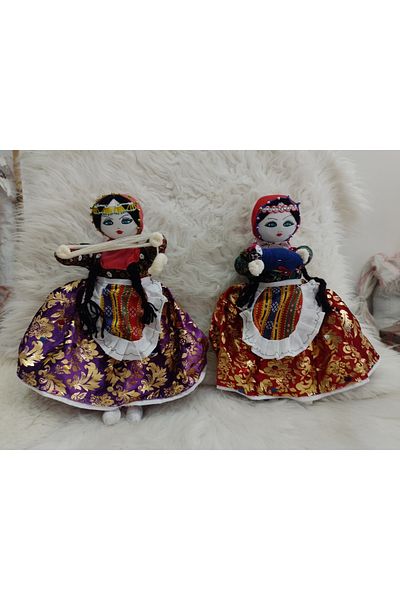ŞAHMERDANOĞLU Handmade Large Size Yeşilhisar-Onion Doll, Magnificent Toys for Girls 16
