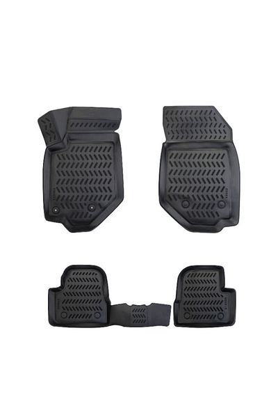 OMC Set 4 covorase cauciuc stil tavita Opel Corsa F 2019
