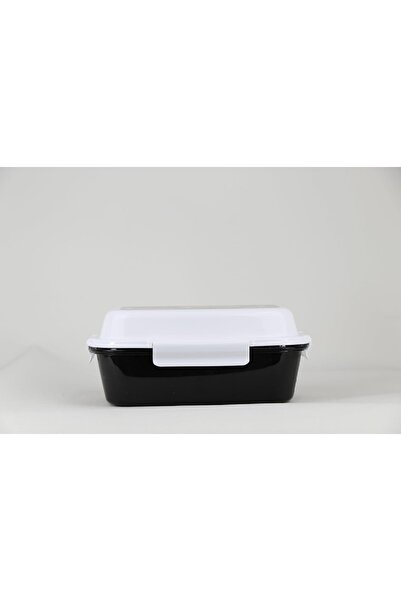 Marvel Spiderman 4-Clip Closure Lunch Box Black and White SUNS-4404MSL