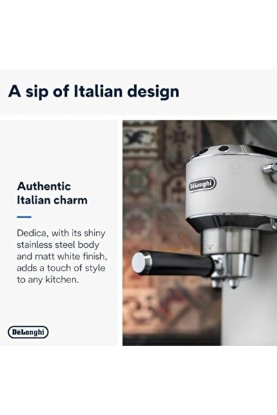 DELONGHİ De'Longhi Dedica Pump Espresso Manual Coffee Machine
