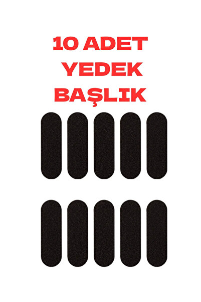 SWOQ Nasır ve Topuk Çatlağı Giderici Yedek Ayak Törpü Başlığı 10 adet