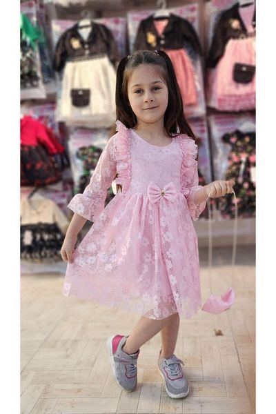 GAZALEH Lace Girls Children Dress