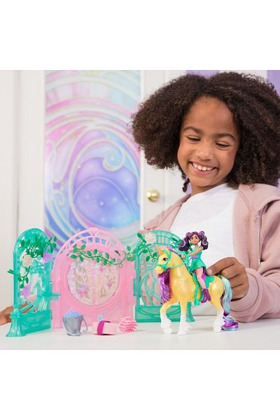 SPIN MASTERR Unicorn Academy Playset - Ava and the Unicorn Leaf