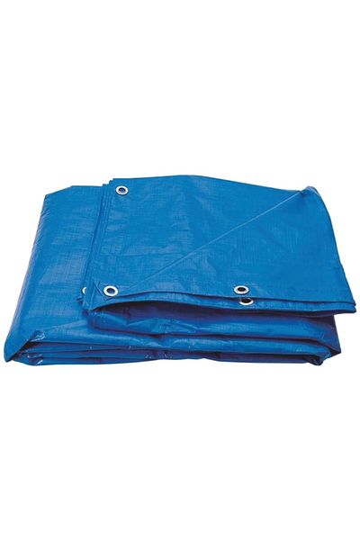 flores Waterproof tarpaulin, with fastening rings, ablastr, 6 x 6 m