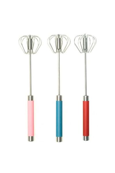Blusmart Kitchen Whisk, Metal + PVC, 32 cm, Multicolor