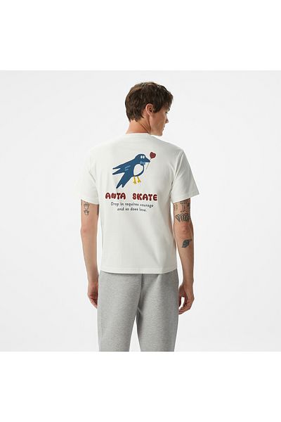 Anta Skate Culture Unisex White T-Shirt